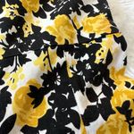 London Times women’s floral black yellow sleeveless dress size 12 Photo 4