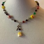 Handmade Sweat Candy Vibe Candy Cane Charm Necklace 18” Adjustable Photo 7