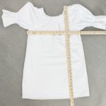 Alice + Olivia Alice +‎ Olivia Paolo Smocked Off Shoulder Tunic Dress White XS Mini Cotton Photo 12
