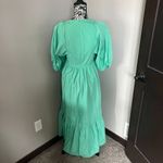 Hunter Bell  New York Palmer Dress Puff Sleeve Mint Green Womens Xsmall Designer Photo 5