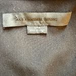 Alexander Wang EUC  Black Pin Striped Pajama Wrap Dress 4 $895 Zip Edges Photo 9