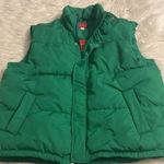 WONDERSHOP Green Puffer Vest for women’s size XL length 25” bust 42” Photo 10