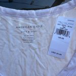 American Eagle  Soft & Sexy V-Neck Short Sleeve Tee in Light Purple Size XS NWT Photo 2