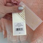 Love Shack Fancy  Peach Twist Hand Dye Wrennly Top Photo 5