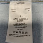 Wrangler  Retro 80s Denim Collared Dress size Small Photo 5