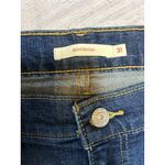 Levi's Dark Wash Levi’s Boyfriend Jeans Women’s Size 31 Cropped 5-Pocket Denim Photo 4