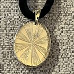 Vintage Cameo Velvet Choker Pendant Necklace Pink Photo 3