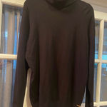 Calvin Klein  black Ribbed Knitwear turtleneck sweater woman’s XL Photo 0