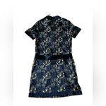 Original Penguin  Black and Gold Graphic Mini Dress Photo 4