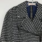 Tory Burch Women’s Raffia Tweed Motorcycle Jacket Photo 4