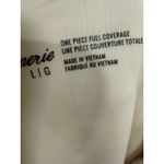 Aerie Pique Wrap One Piece Swimsuit Animal Print Tan Black Size Large beach Photo 7