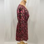 VERO MODA  Elly Floral V-Neck Long‎ Sleeve Mini Dress Tagged Large Fits Small Photo 6