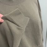 NUUDS Sweatshirt XXL Green Womens Pullover Relaxed Fit Boxy Minimalist Casual Photo 1