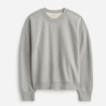 Madewell NWT The McCarren Midweight Crewneck Sweatshirt Hthr Gym Class Grey XXS Photo 5