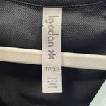 Kyodan Womens XS Cycling Running Shirt White Aqua Black Long Sleeve 1/4 Zip Photo 4