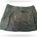 Madden NYC Black Sequin cargo Mini Skirt women size Medium (8/10) holiday party Photo 2