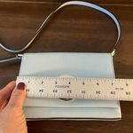 Kate Spade Sally Newbury Lane Saffiano Leather Crossbody Light Blue Chunky Clasp Photo 8