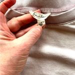 Jane & Delancey Women's Sweatshirt Top Vintage Look Ruffle Short Sleeve M Pink Size M Photo 1