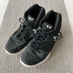 Under Armour Black and White High Top Basketball Sneakers Shoes Size 9 Photo 1