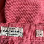 Lucky Brand  Pink Corduroy Mini Skirt Women’s Size 0 (25) Photo 2