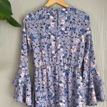 VERO MODA  floral summer mini dress with ruffle sleeve Photo 7