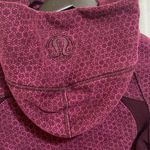 Lululemon burgundy scuba hoodie size 2 Photo 2