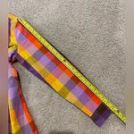 Liz Claiborne  Trending Fall Womens Multicolor Plaid Long Sleeve Shirt Photo 5