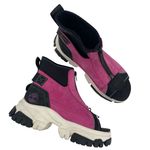 Timberland Adley Way Boot Sandals Size 5.5 Peep Toe Very Berry Hiking Outdoor Photo 0