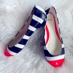 ASOS Black, White, and Neon Pink Ballet Flats Photo 0