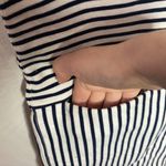 Madewell Dockside t-shirt shift striped mini dress with pockets size S Photo 98