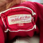 Mitchell & Ness Red New England Patriots Zip Hoodie Jacket Medium  Photo 1