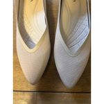 Vivaia Pointed Toe Dual Cushion City Flats White Size 40 EU 9 US Flat Pro Tan Photo 1