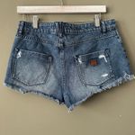 Roxy  Cutoff Button Down Denim Shorts - 30 Photo 1