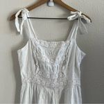 Cupcakes and Cashmere White Lace Tie Strap Dress Boho Neutral Feminine Coastal 8 Photo 7