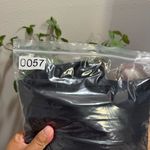 Hunter Bell XS Black Linen V-Neck Sleeveless Jumpsuit Brunch Comfort Timeless Photo 6