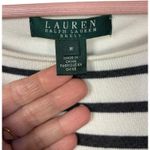 Ralph Lauren Lauren  Striped Ombre Boat Neck 3/4 Sleeve Knit Dress Women's Size M Photo 2