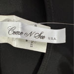 Come N See black jeweled top and leggings set size 1X Photo 3