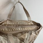 Kipling  Metallic Beige Tote Bag Photo 10