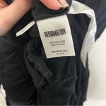 Reformation  Dahlia Black Lace Up Back Maxi Dress Floor Length Size 2 Photo 5