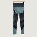 ALO Yoga Womens Gray Synthetic High Waisted Seamless Pull On Stretch Medium Blue Photo 1