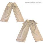 Liz Sport VINTAGE GRAY & OFF WHITE PLAID HIGH WAIST PLEATED TROUSERS (12) Photo 10