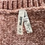 Mudd  Pink Chenille V Neck Sweater Photo 5