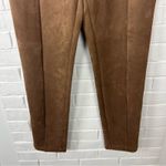 Loft  Faux Suede Ponte Legging Pants Size L Tall Photo 6
