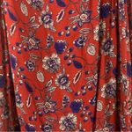 Francesca's COPY - Francesca’s Red and Blue Floral Shift Dress Photo 1