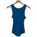 Free People Pfeiffer Twist Back Ribbed Tank - Blue - XS Photo 3