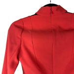 Cinq à Sept Cinq a Sept Aurora Red Amara Choker Square Neck Long Sleeve Crop Top Size 0 Photo 8