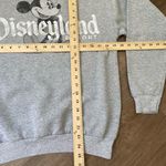 Hanes Disneyland Resort Crewneck Sweatshirt Mickey Mouse Grey Women’s Size S Photo 4