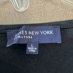 Jones New York Black Wrap style Blouse with Silver Buckle
RA0904 Photo 2