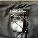 Mario Serrani Women’s  Black Faux Leather Pull On Leggings Size XS NWT Photo 3