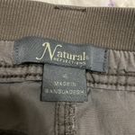 Natural Reflections Natural Reflection Khaki Lightweight High Waist Cropped Casual Capris 4 Photo 7